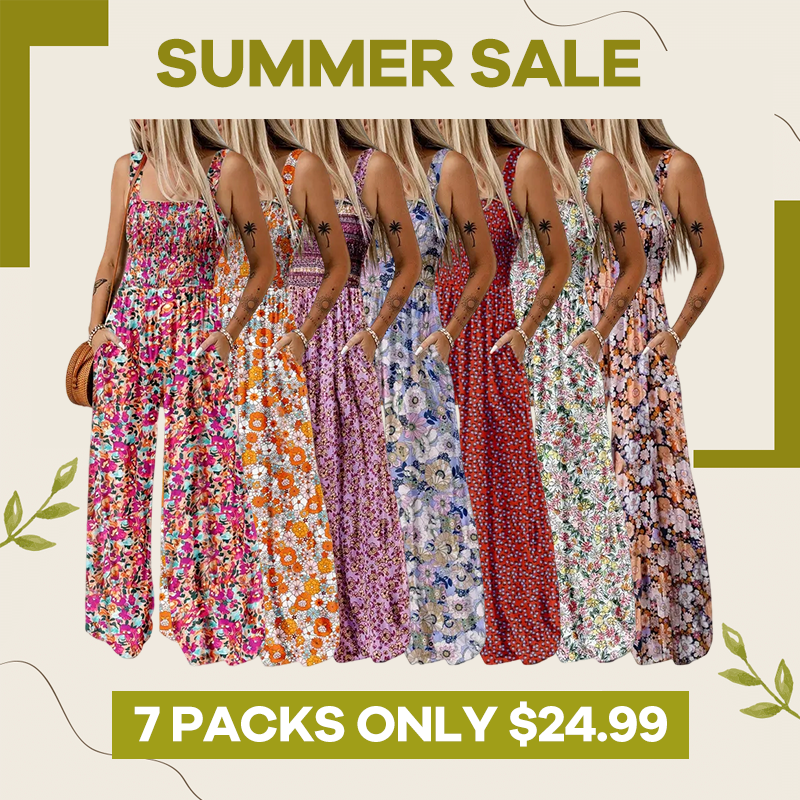 🔥Summer Sale🔥Dokotoo Women's Casual Loose Overalls Jumpsuits